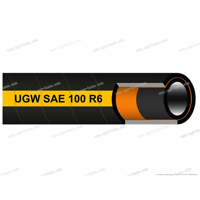 Flexibilní olejová hydraulická hadice SAE 100 R6