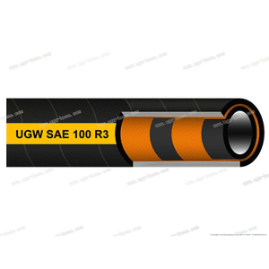 Tubo flessibile con treccia in fibra SAE 100R3 / EN854 R3